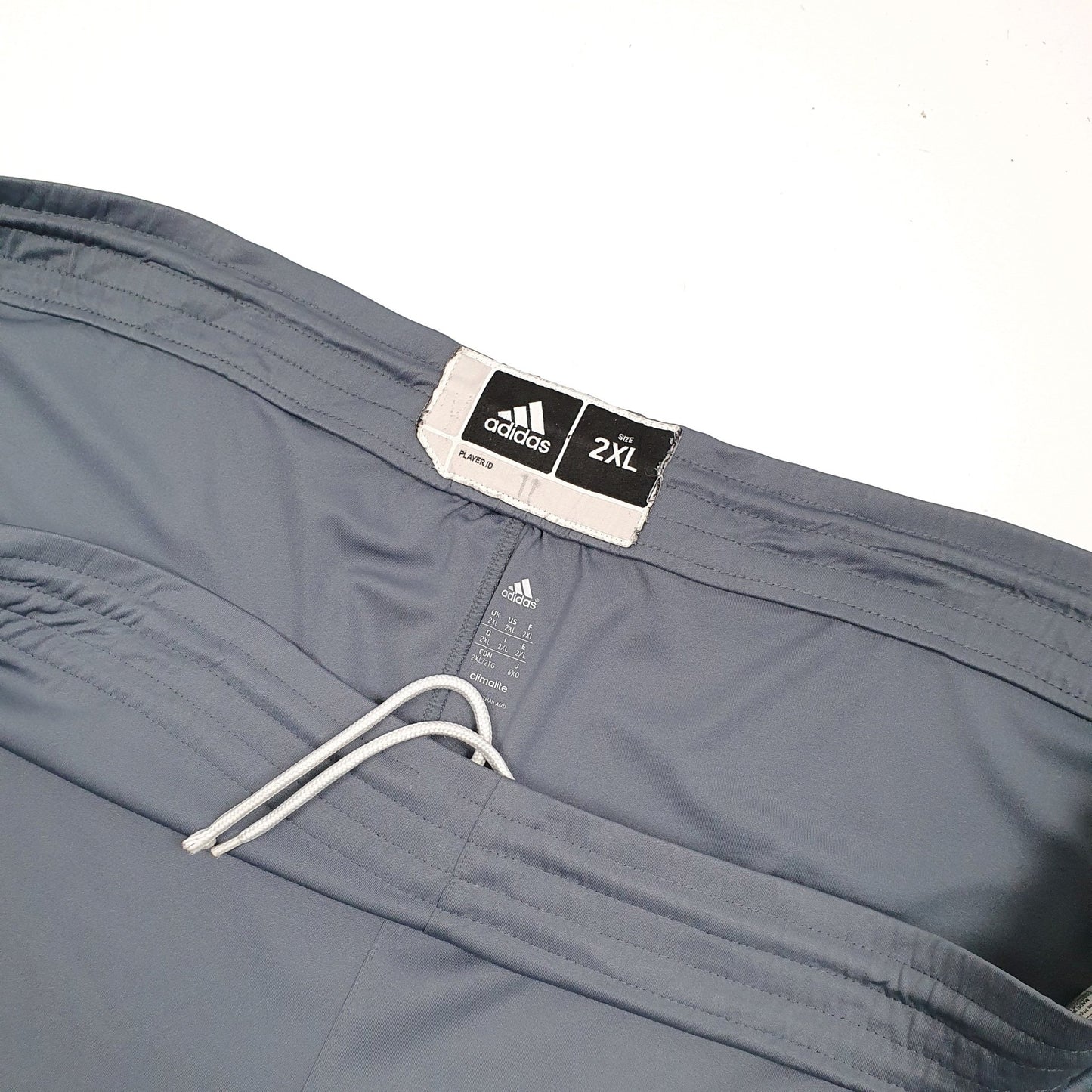 Adidas Climalite Basketball Grey Sport Shorts W52 - Bundl Clothing-Adidas Climalite Basketball Grey Sport Shorts W52 Grey