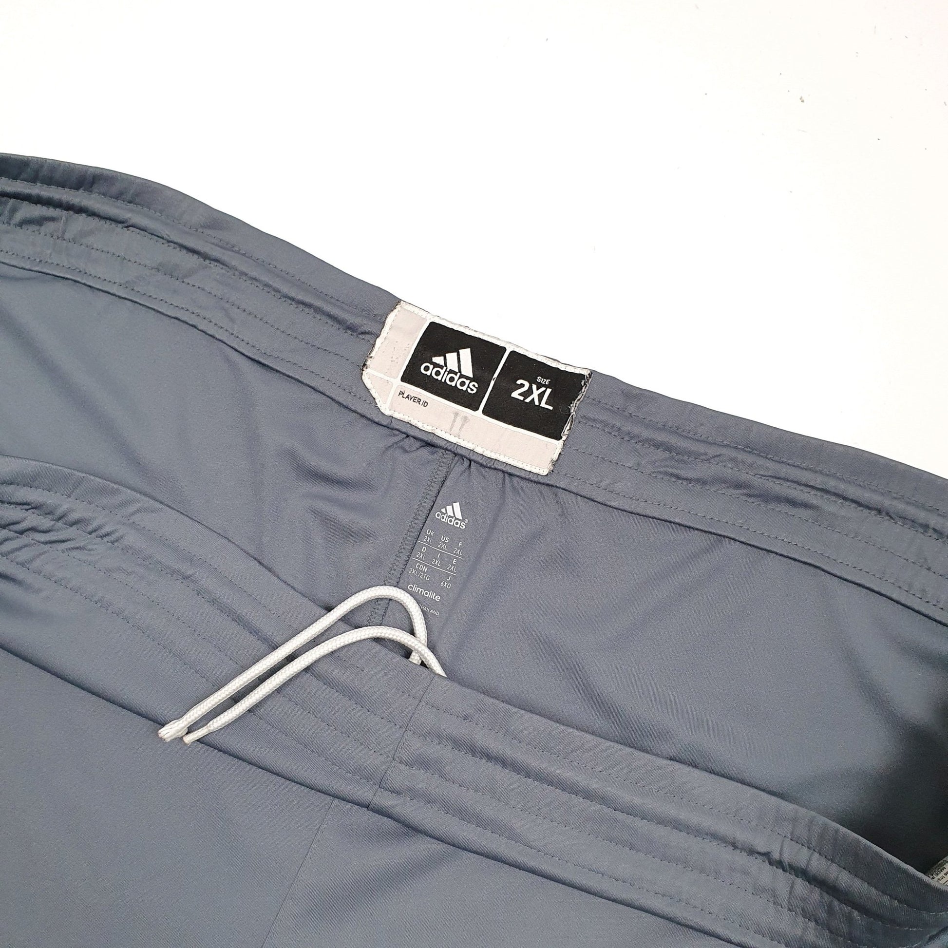 Adidas Climalite Basketball Grey Sport Shorts W52 - Bundl Clothing-Adidas Climalite Basketball Grey Sport Shorts W52 Grey