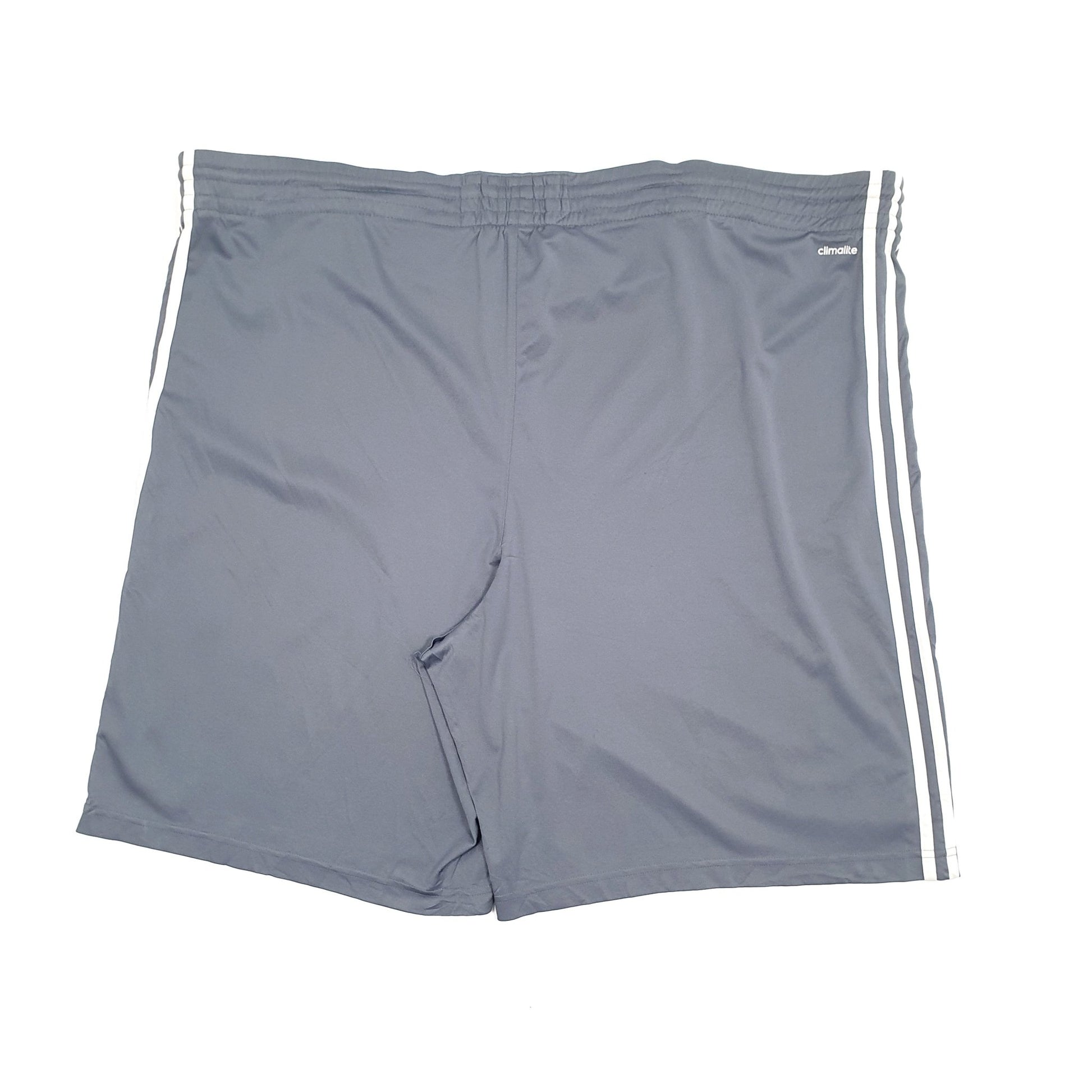 Adidas Climalite Basketball Grey Sport Shorts W52 - Bundl Clothing-Adidas Climalite Basketball Grey Sport Shorts W52 Grey