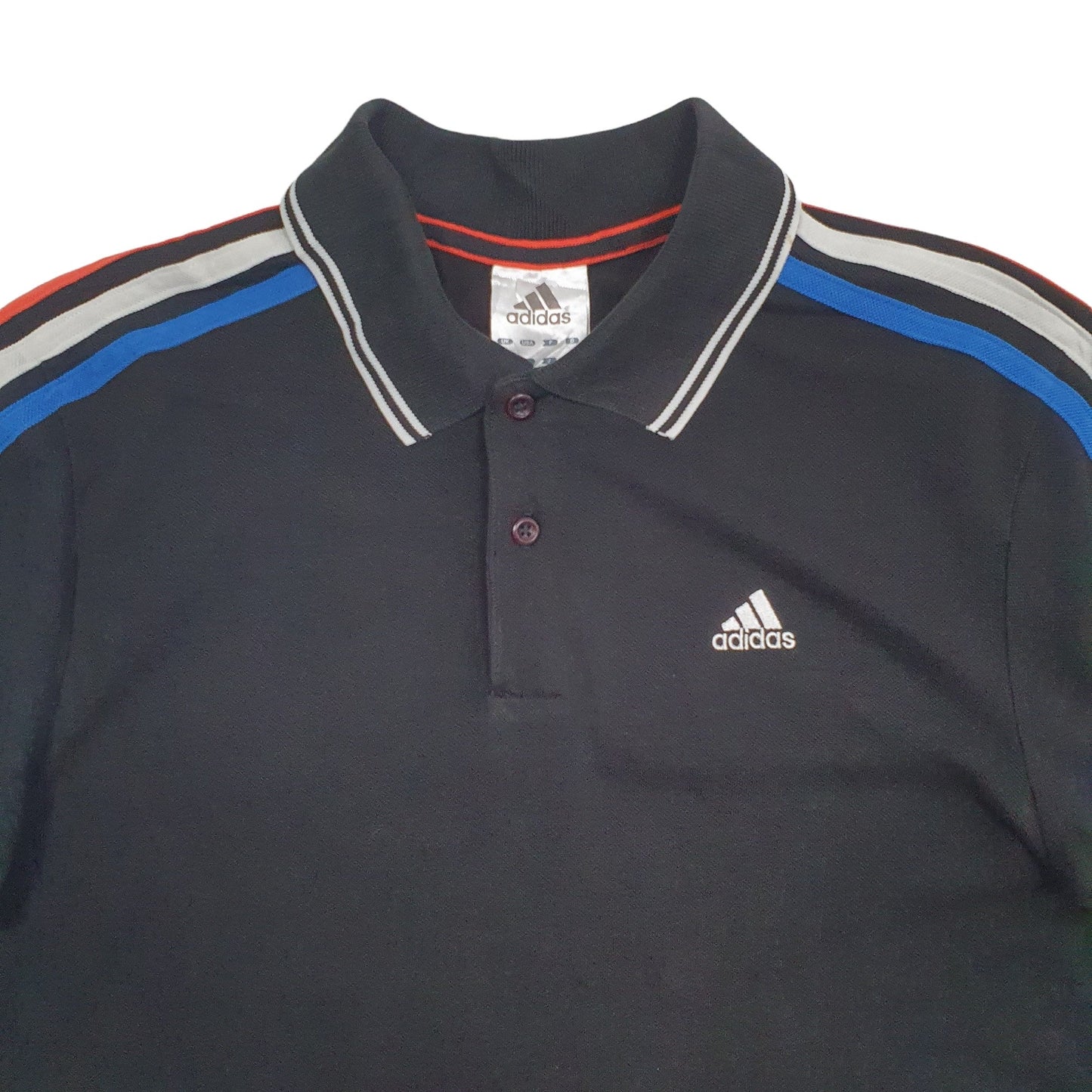 Adidas Climalite Cotton Short Sleeve Polo Shirt - Bundl Clothing-Adidas Climalite Cotton Short Sleeve Polo Shirt Black