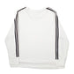 Adidas Climalite Crewneck Cotton & Polyester Sweatshirt XL - Bundl Clothing-Womens White Adidas Climalite Crewneck Jumper