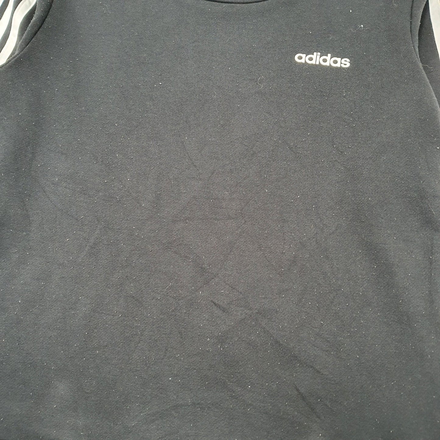 Adidas Climalite Crewneck Cotton Sweatshirt S - Bundl Clothing-Adidas Climalite Crewneck Cotton Sweatshirt S - Bundl Clothing-Womens Black Adidas Climalite Crewneck Jumper