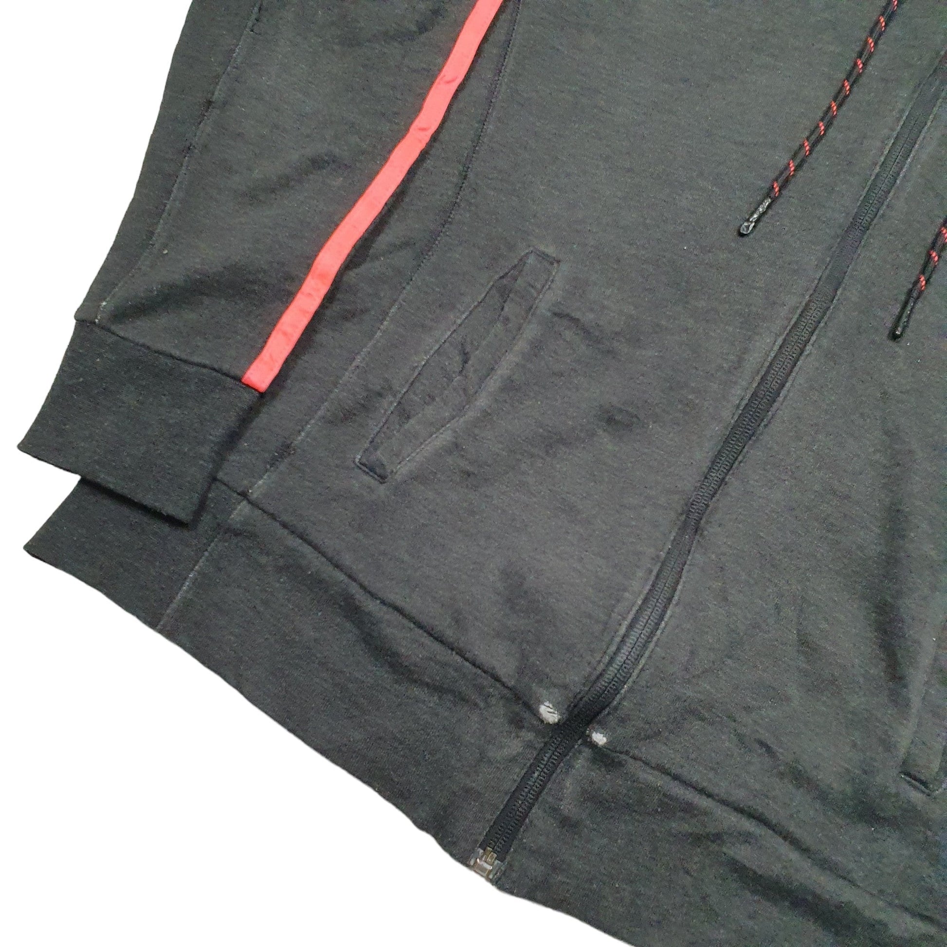 Adidas Climalite Full Zip Cotton & Polyester Jumper M - Bundl Clothing-Womens Black Adidas Climalite Full Zip Jumper