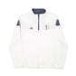 Adidas Climalite Golf Quarter Zip Polyester Jumper M - Bundl Clothing-Adidas Climalite Golf Quarter Zip Polyester Jumper M - Bundl Clothing-Mens White Adidas Climalite Golf Quarter Zip Jumper