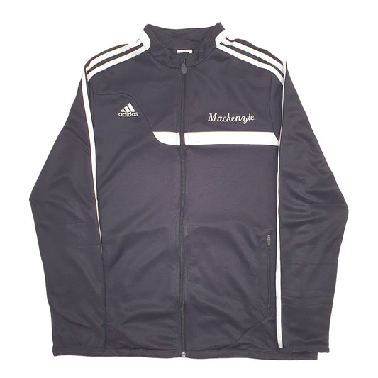 Adidas Climalite Mckenzie MLU USA College Full Zip Cotton & Polyester Jumper L - Bundl Clothing-Womens Black Adidas Climalite Mckenzie MLU USA College Full Zip Jumper