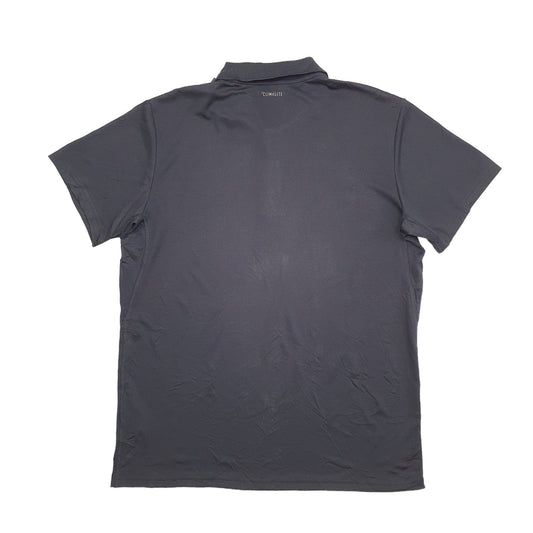 Adidas Climalite Short Sleeve Polyester Polo Shirt - Bundl Clothing-Adidas Climalite Short Sleeve Polyester Polo Shirt Black