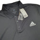 Adidas Climalite Short Sleeve Polyester Polo Shirt - Bundl Clothing-Adidas Climalite Short Sleeve Polyester Polo Shirt Black