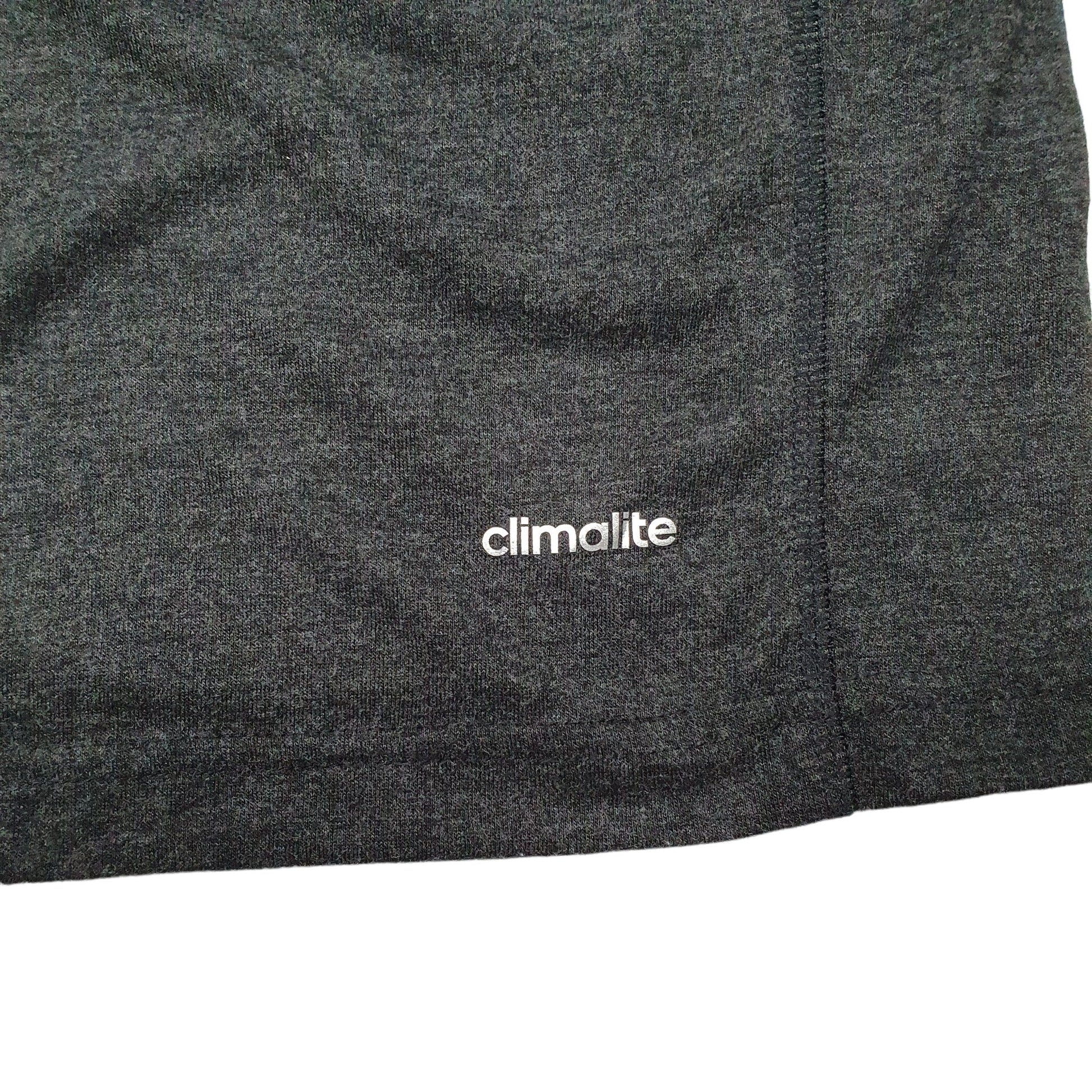 Adidas Climalite Short Sleeve T Shirt - Bundl Clothing-Adidas Climalite Short Sleeve T Shirt Grey