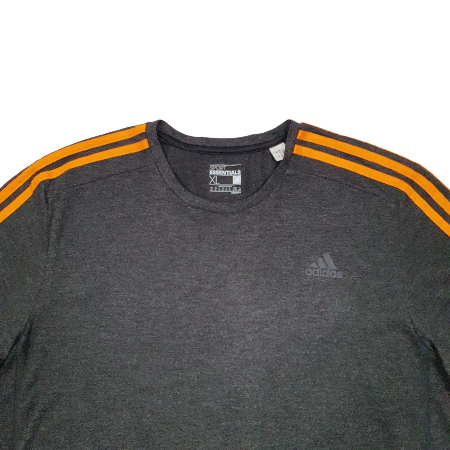 Adidas Climalite Short Sleeve T Shirt - Bundl Clothing-Adidas Climalite Short Sleeve T Shirt Grey