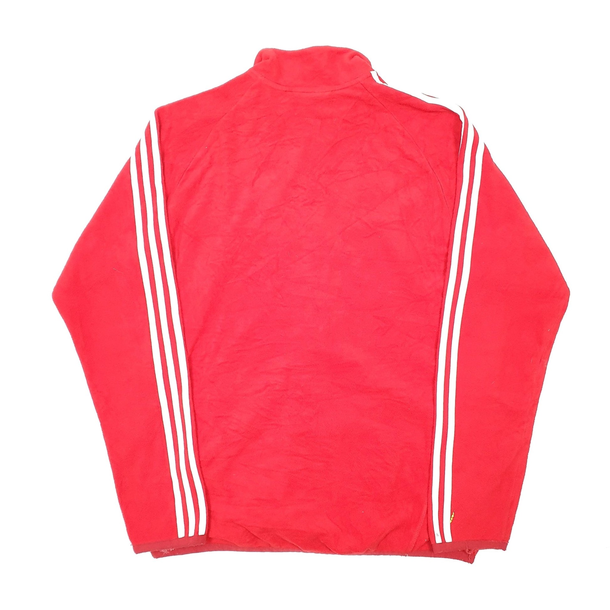 Adidas Climawarm clima 365 Active Full Zip Polyester Fleece Jumper L - Bundl Clothing-Mens Red Adidas Climawarm clima 365 Active Full Zip Jumper