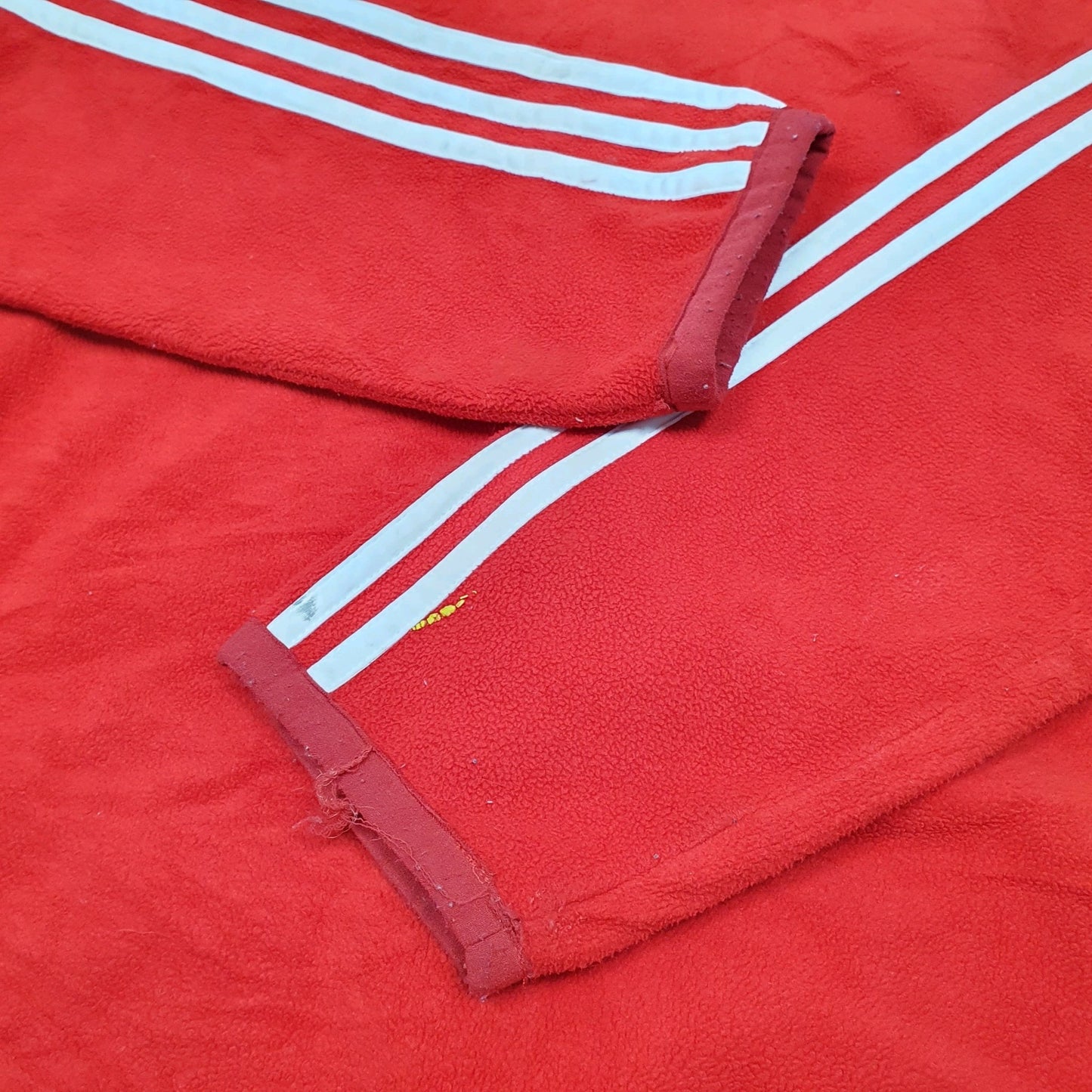 Adidas Climawarm clima 365 Active Full Zip Polyester Fleece Jumper L - Bundl Clothing-Mens Red Adidas Climawarm clima 365 Active Full Zip Jumper