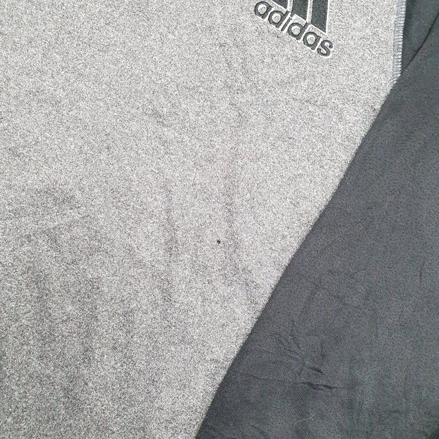 Adidas Climawarm Crewneck Cotton Sweatshirt L - Bundl Clothing-Mens Grey Adidas Climawarm Crewneck Jumper