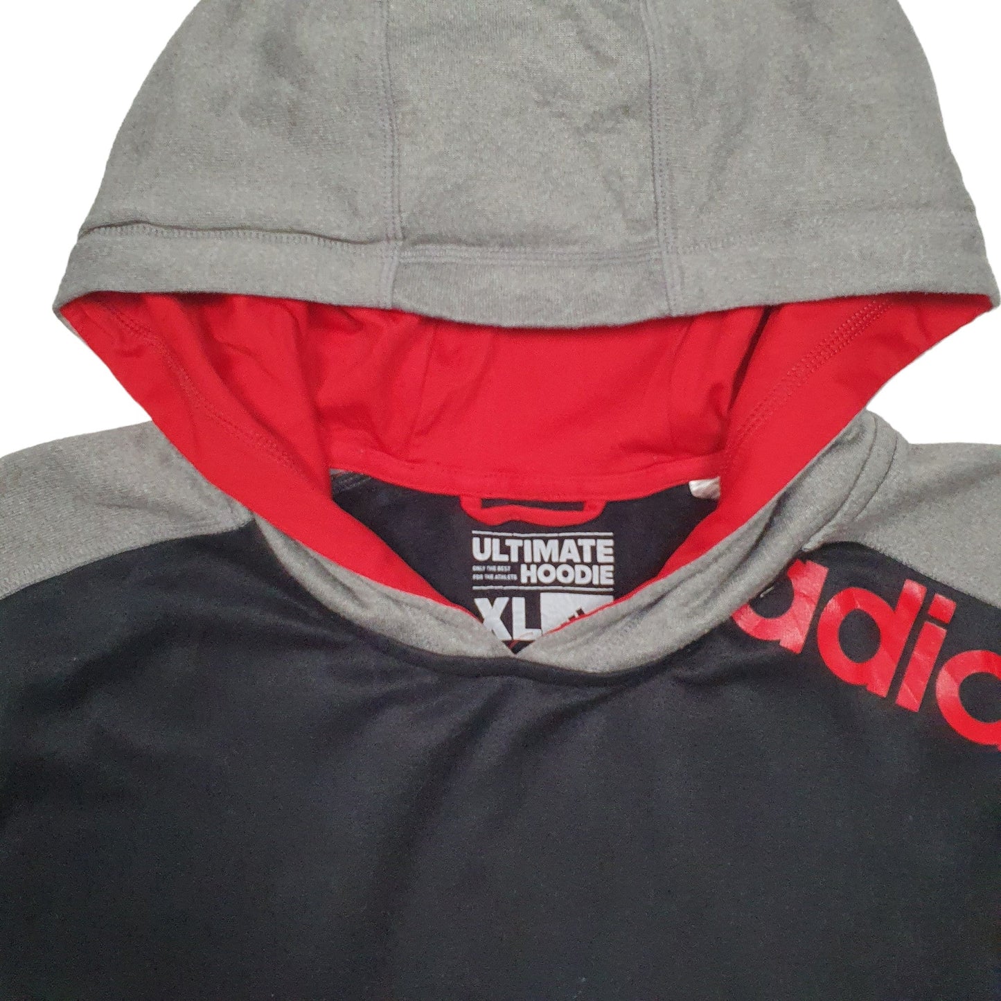 Adidas Climawarm Hoodie Cotton Jumper XL - Bundl Clothing-Mens Black Adidas Climawarm Hoodie Jumper