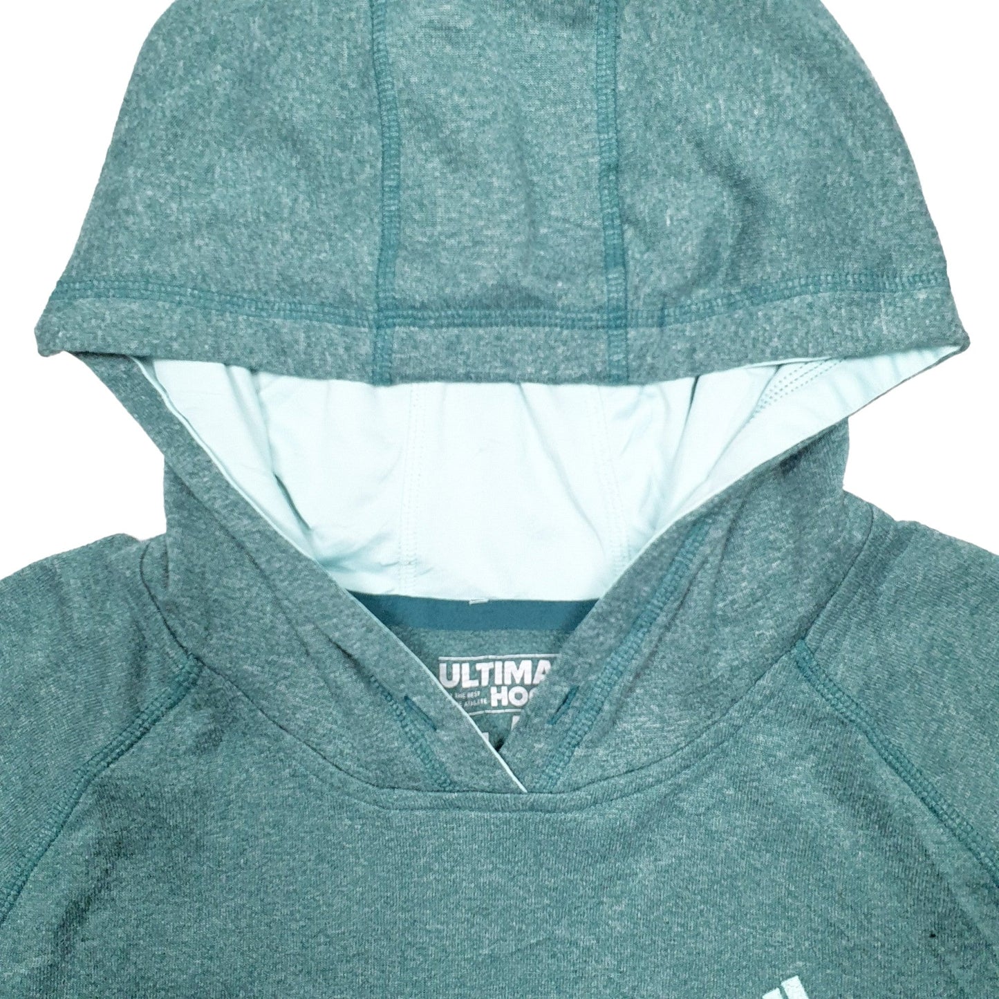 Adidas Climawarm Hoodie Polyester Jumper M - Bundl Clothing-Womens Green Adidas Climawarm Hoodie Jumper