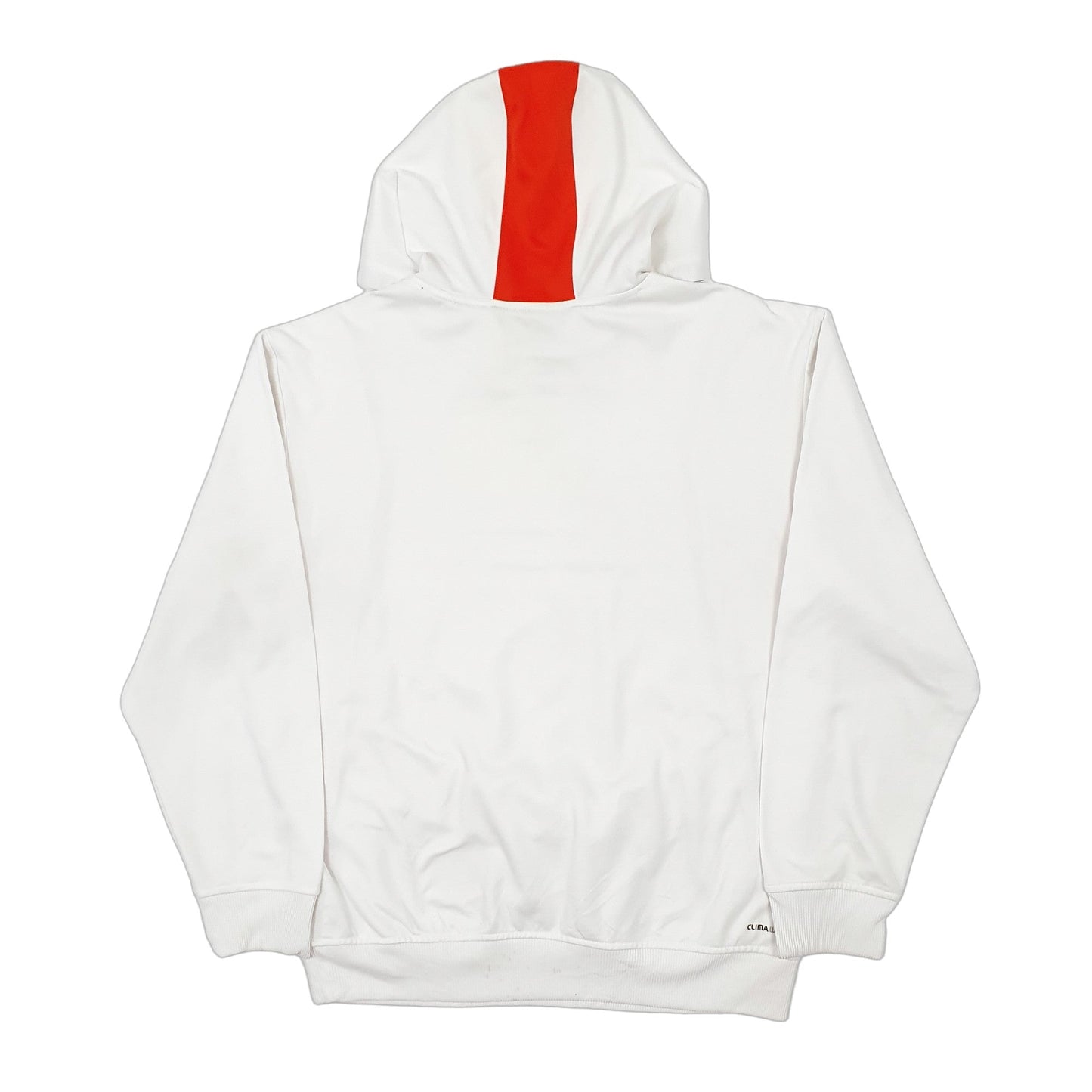 Adidas Climawarm Hoodie Polyester Jumper M - Bundl Clothing-Mens White Adidas Climawarm Hoodie Jumper