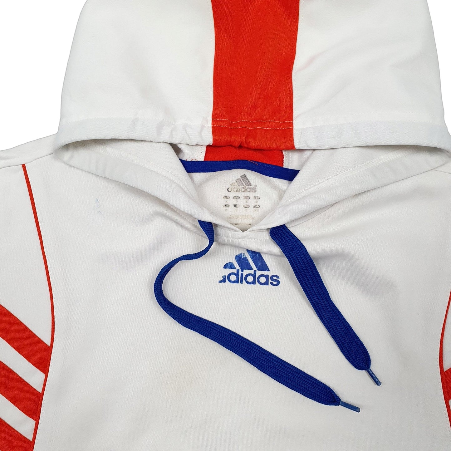 Adidas Climawarm Hoodie Polyester Jumper M - Bundl Clothing-Mens White Adidas Climawarm Hoodie Jumper