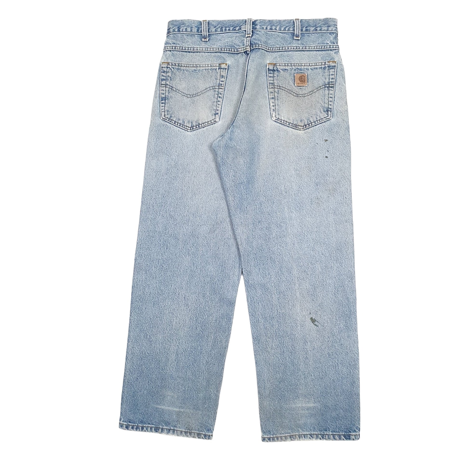 Mens Blue Carhartt B167 Casual JeansW34 L30