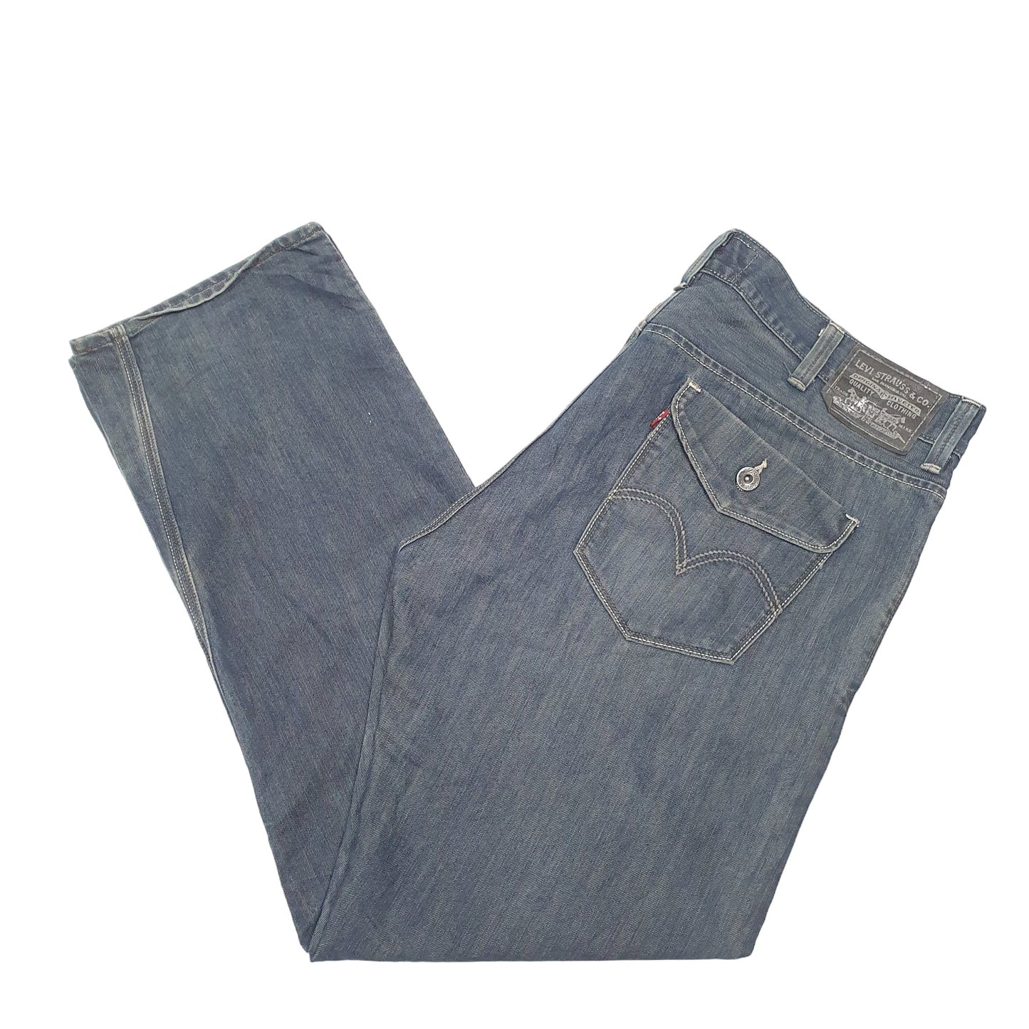 Mens Blue Levis Slim 514 JeansW40 L32