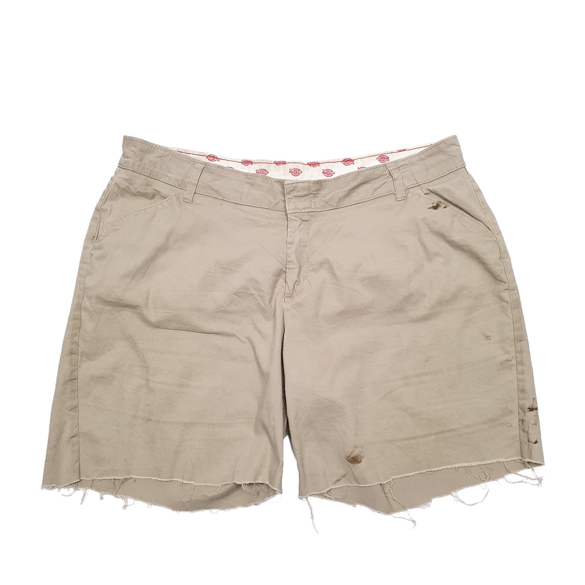 Womens Beige Dickies  Chino Shorts