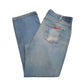 Mens Blue Dickies  Baggy JeansW38 L32