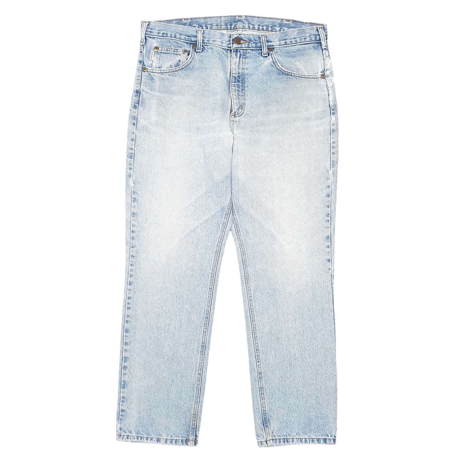 Mens Blue Carhartt Traditional Casual JeansW36 L30