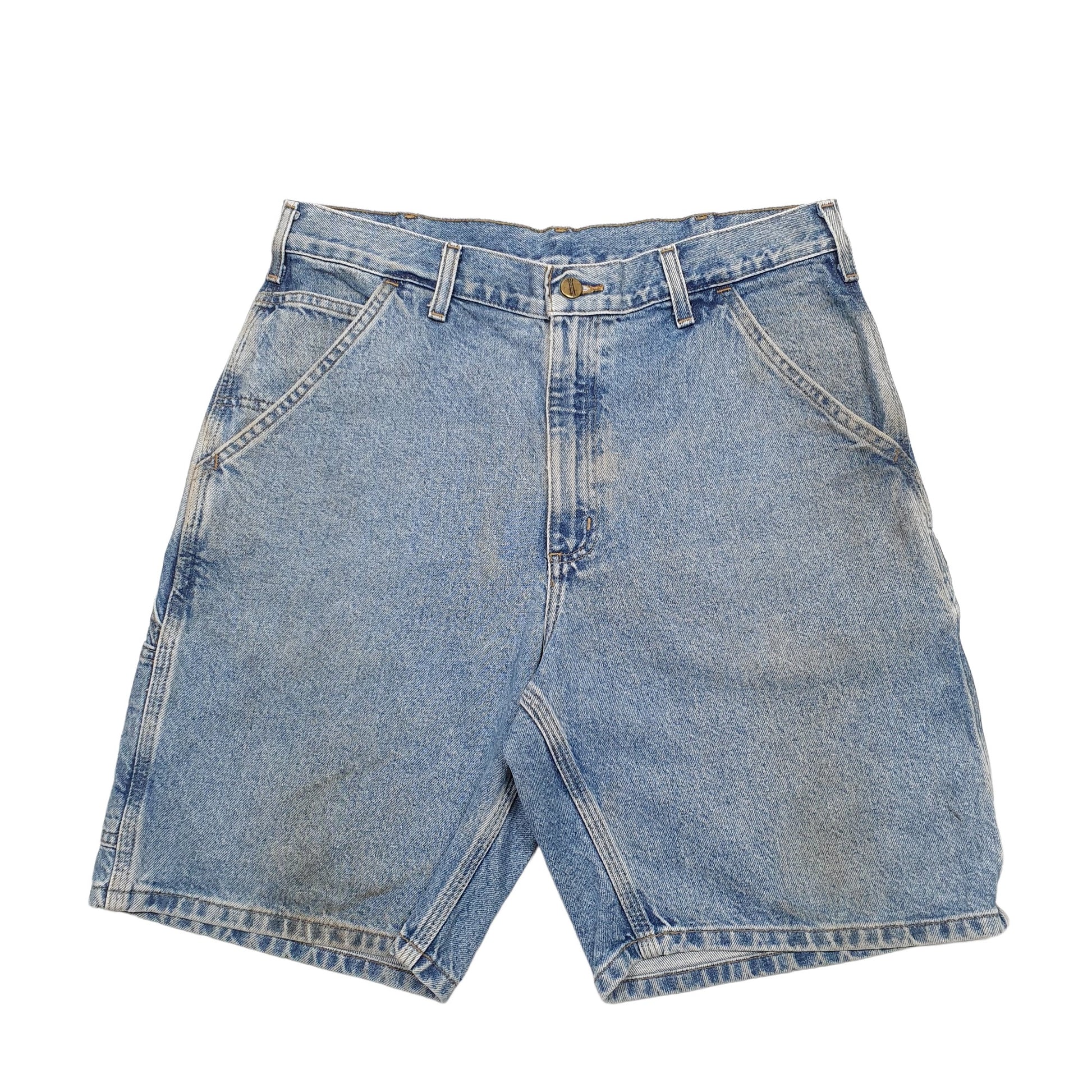 Mens Blue Carhartt  Carpenter Shorts