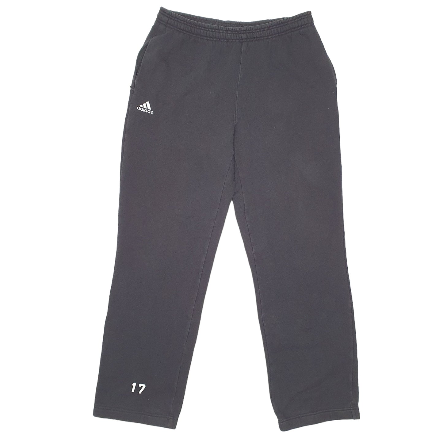 Mens Black Adidas  Jogger Trousers