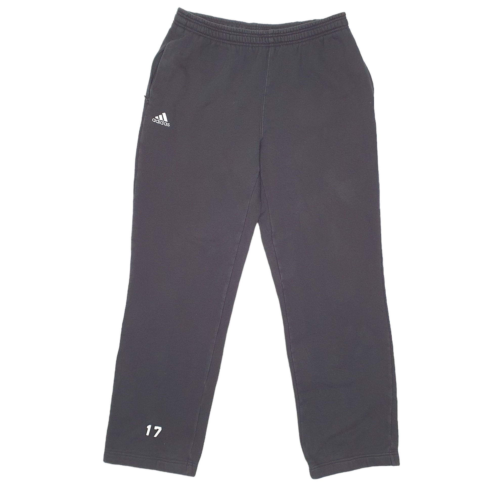 Mens Black Adidas  Jogger Trousers