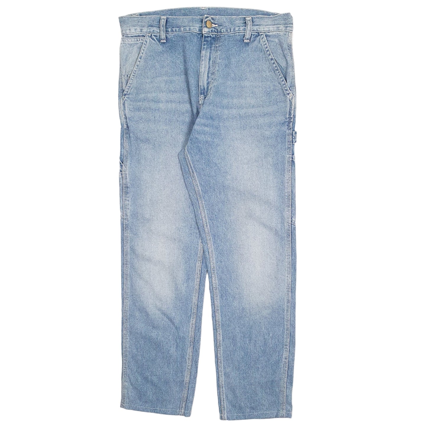 Mens Blue Carhartt WIP Single Knee Carpenter JeansW30 L30