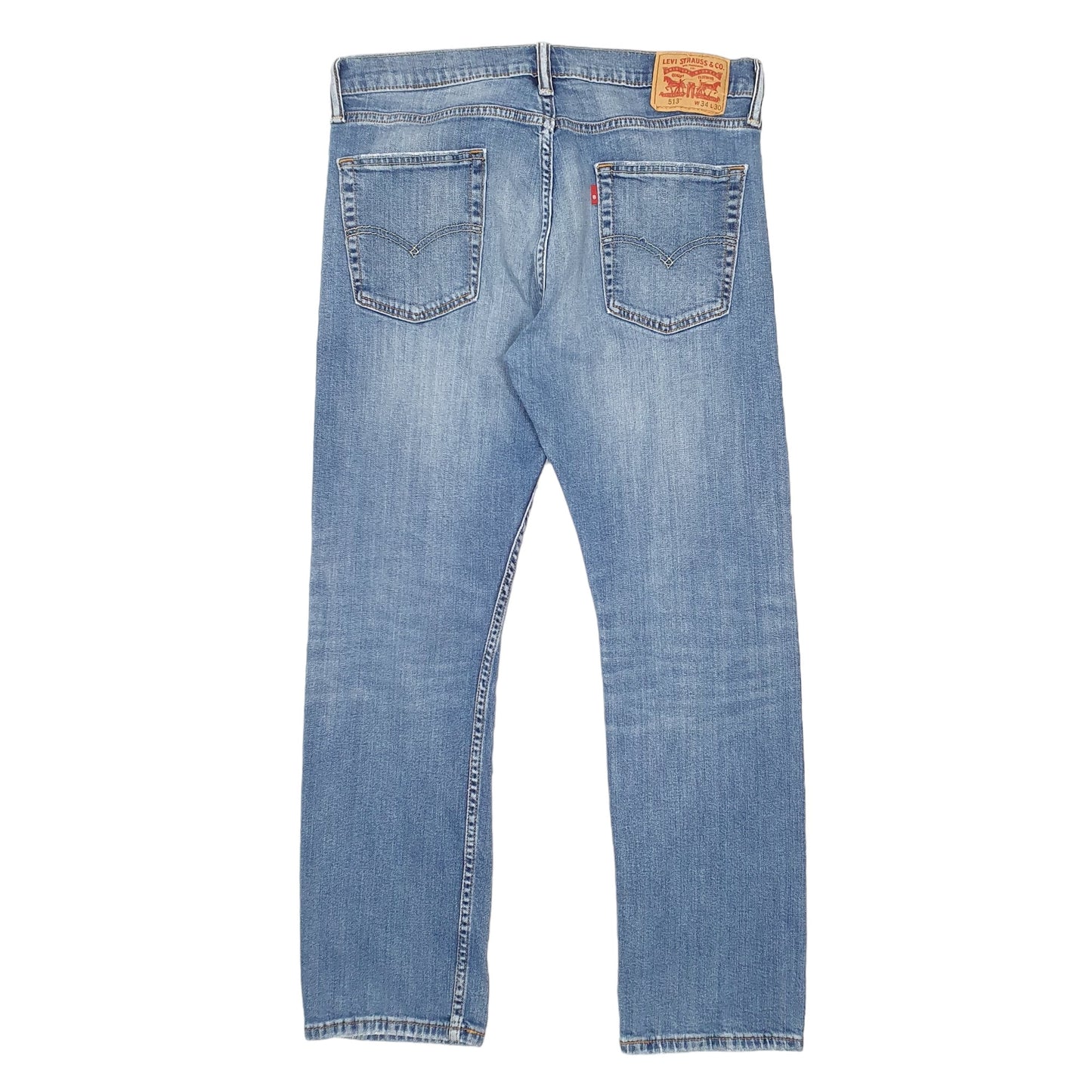 Mens Blue Levis Stretch 513 JeansW34 L30