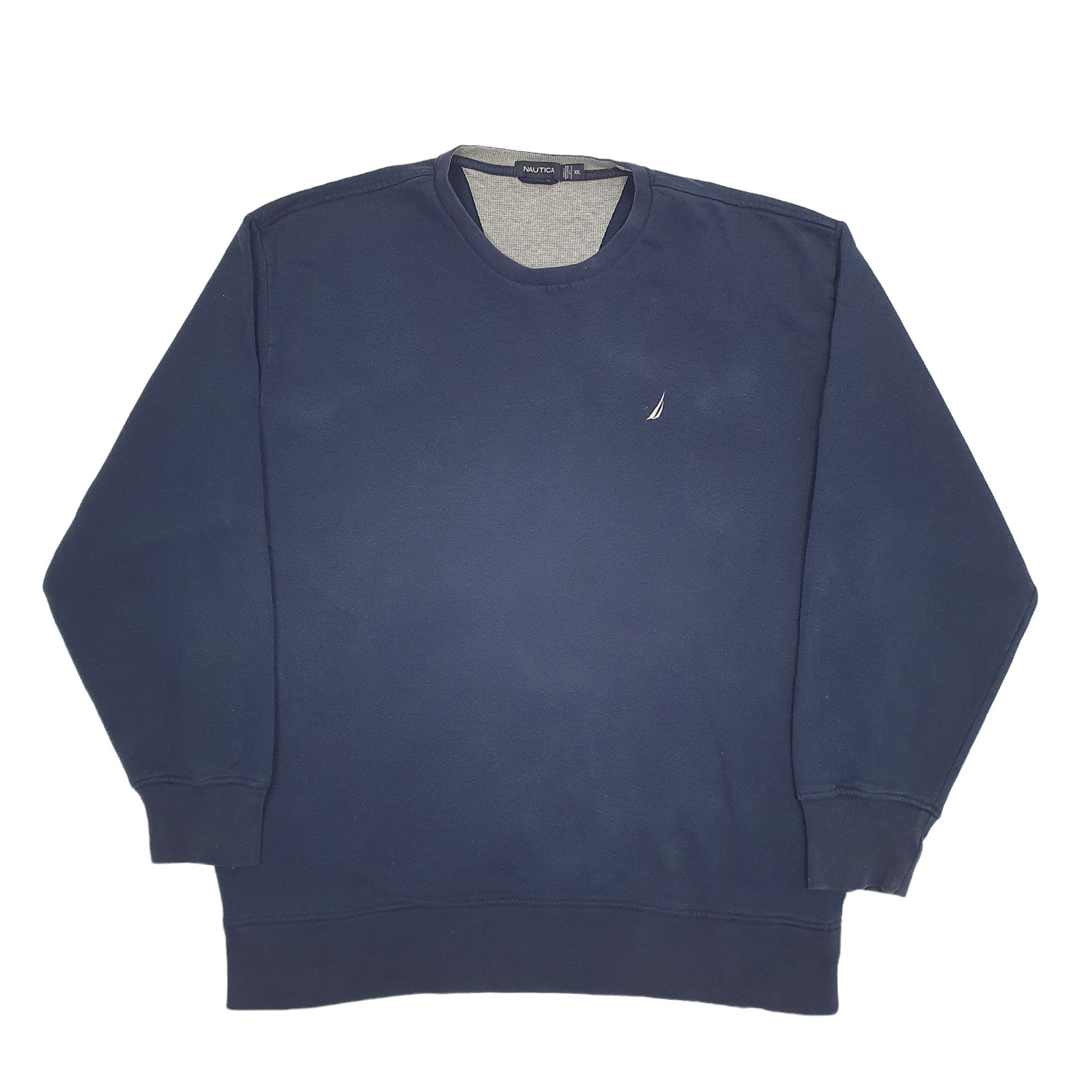 Mens Navy Nautica  Crewneck Jumper