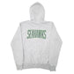 Womens Grey Nike Seattle Seahawks Football Hoodie Full Zip Jumper
