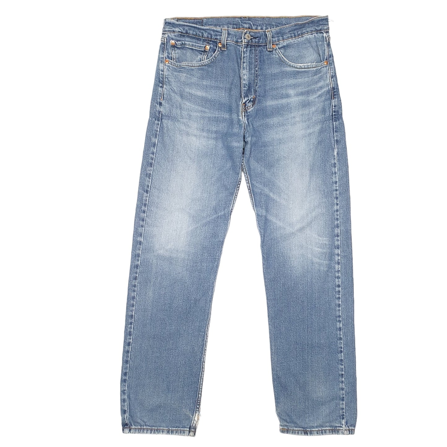 Mens Blue Levis  505 JeansW34 L32