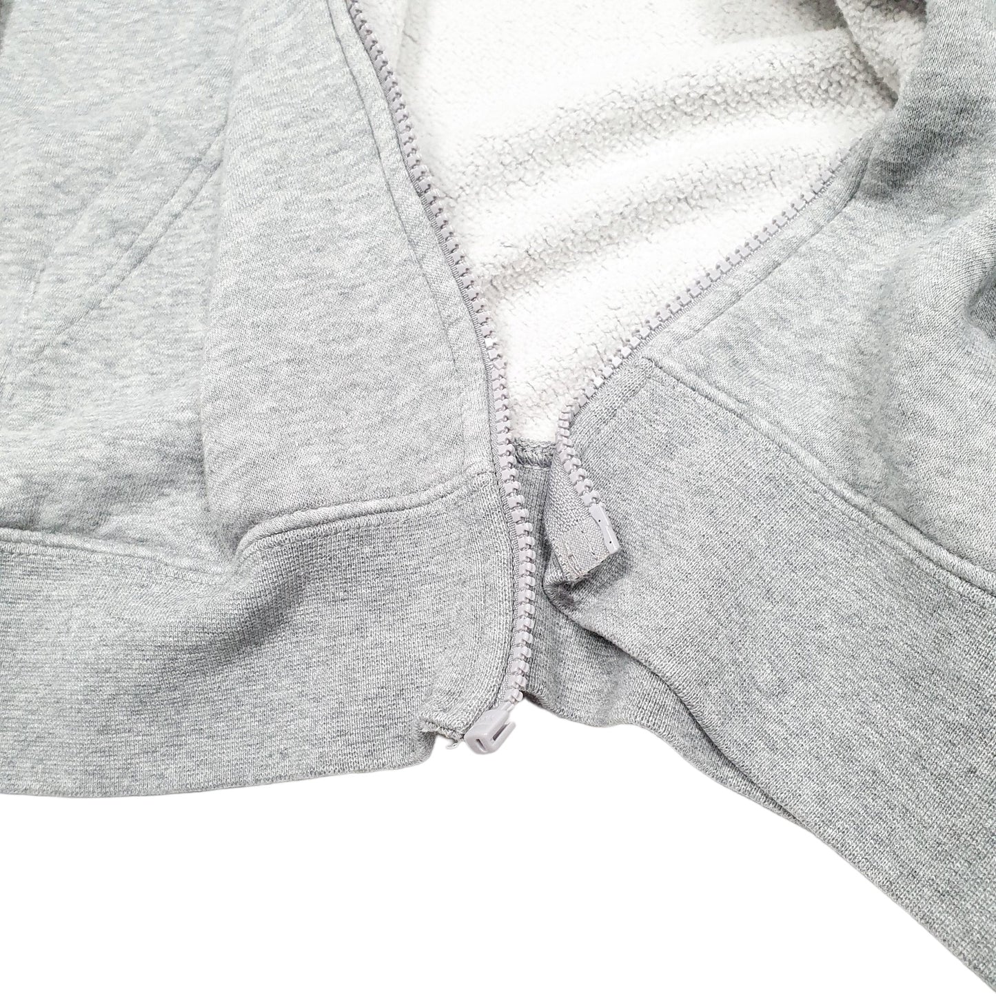 Mens Grey Nike Hoodie Full Zip Jumper