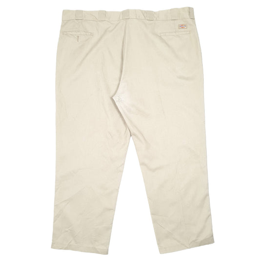 Mens Beige Dickies 874 Original Fit Chino Trousers