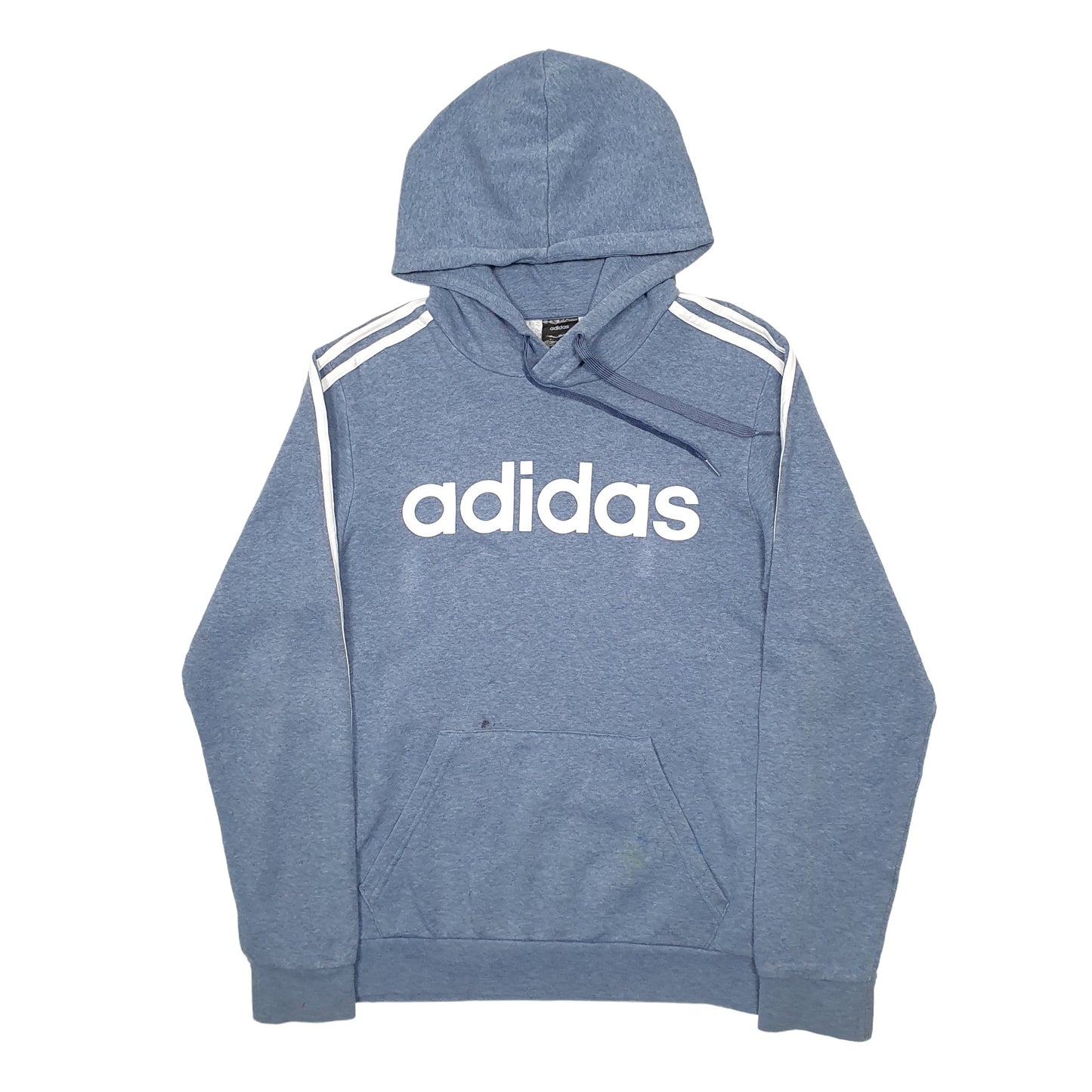 Mens Blue Adidas  Hoodie Jumper