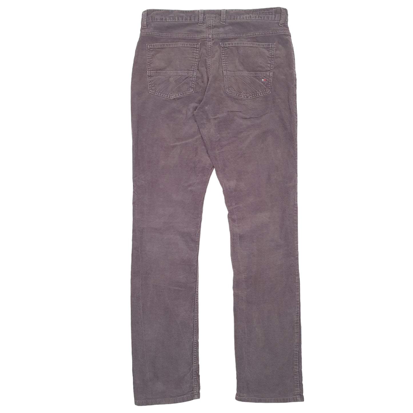 Mens Brown Tommy Hilfiger Mercer Corduroy Trousers