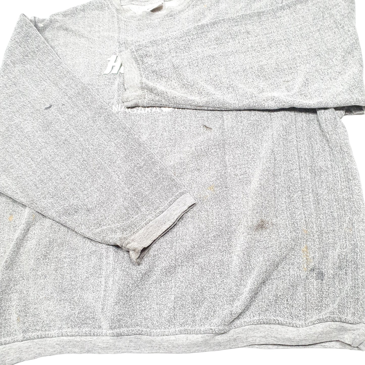 Mens Grey Hard Rock Cafe Vintage Canada Niagra Falls Crewneck Jumper