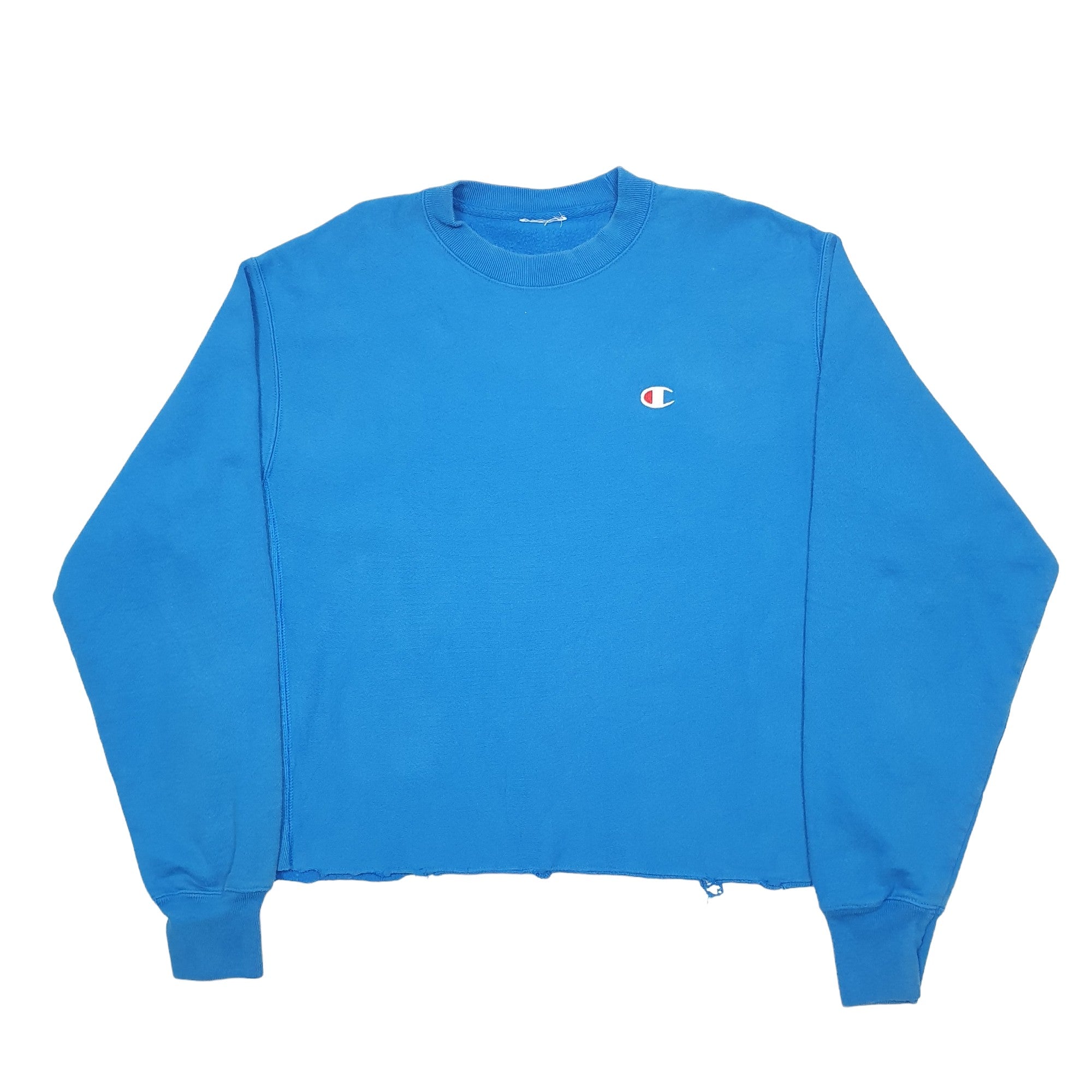 Blue champion clearance crewneck womens