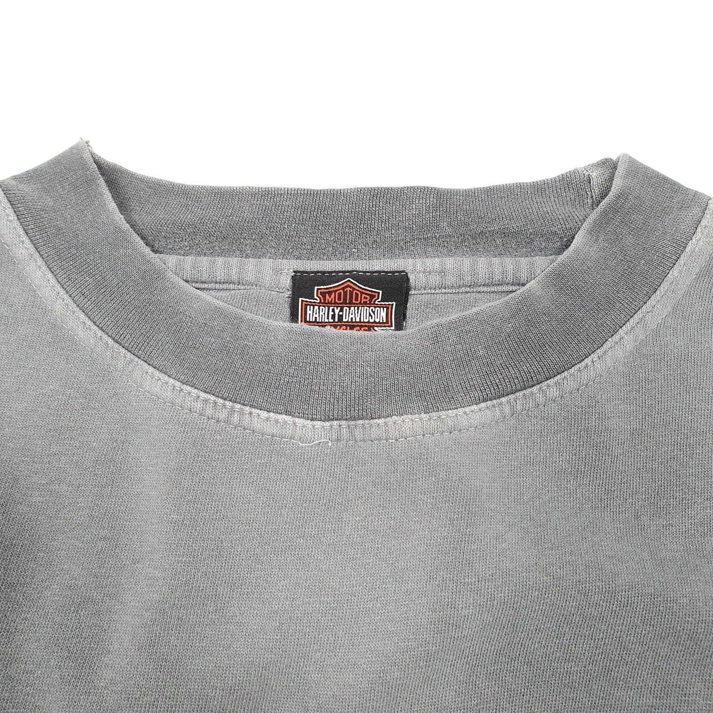 Mens Grey Harley Davidson Motorcycles Biker Vintage Crewneck Jumper