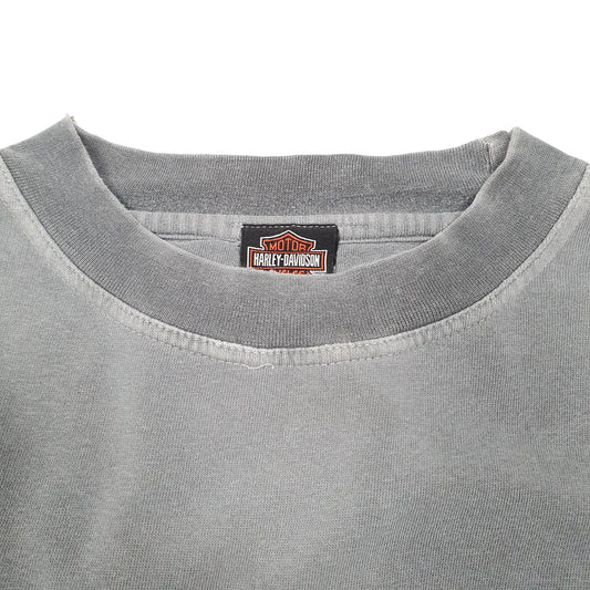 Mens Grey Harley Davidson Motorcycles Biker Vintage Crewneck Jumper