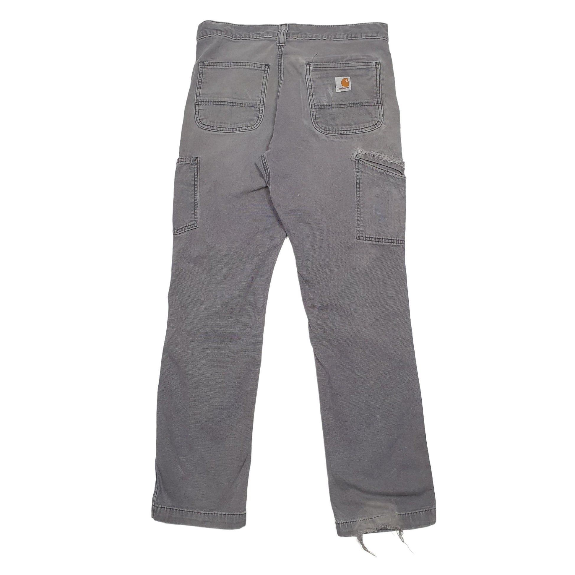 Mens Grey Carhartt  Carpenter Trousers