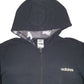 Mens Black Adidas  Full Zip Jumper