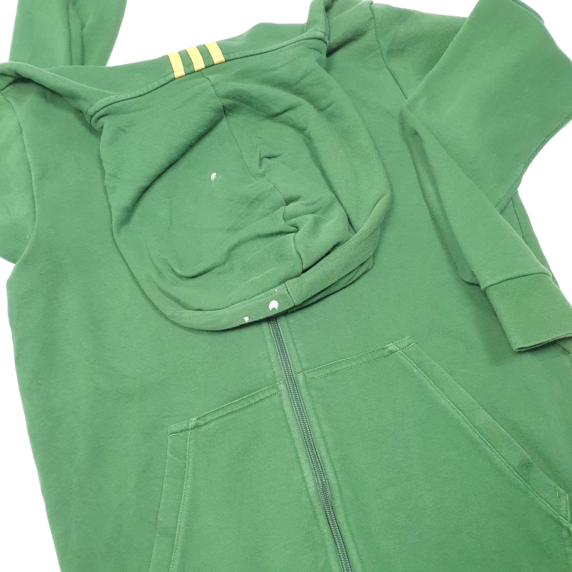 Womens Green Adidas Portland Timbers Soccer Hoodie Full Zip Jumper