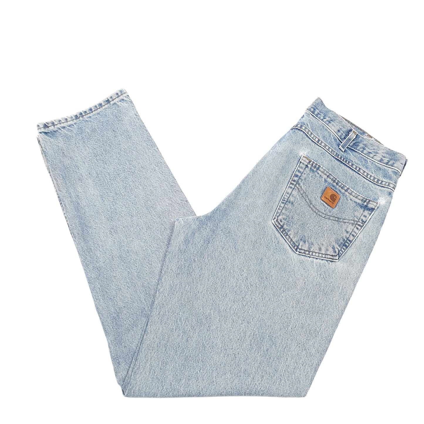 Mens Blue Carhartt Relaxed B17 JeansW36 L34