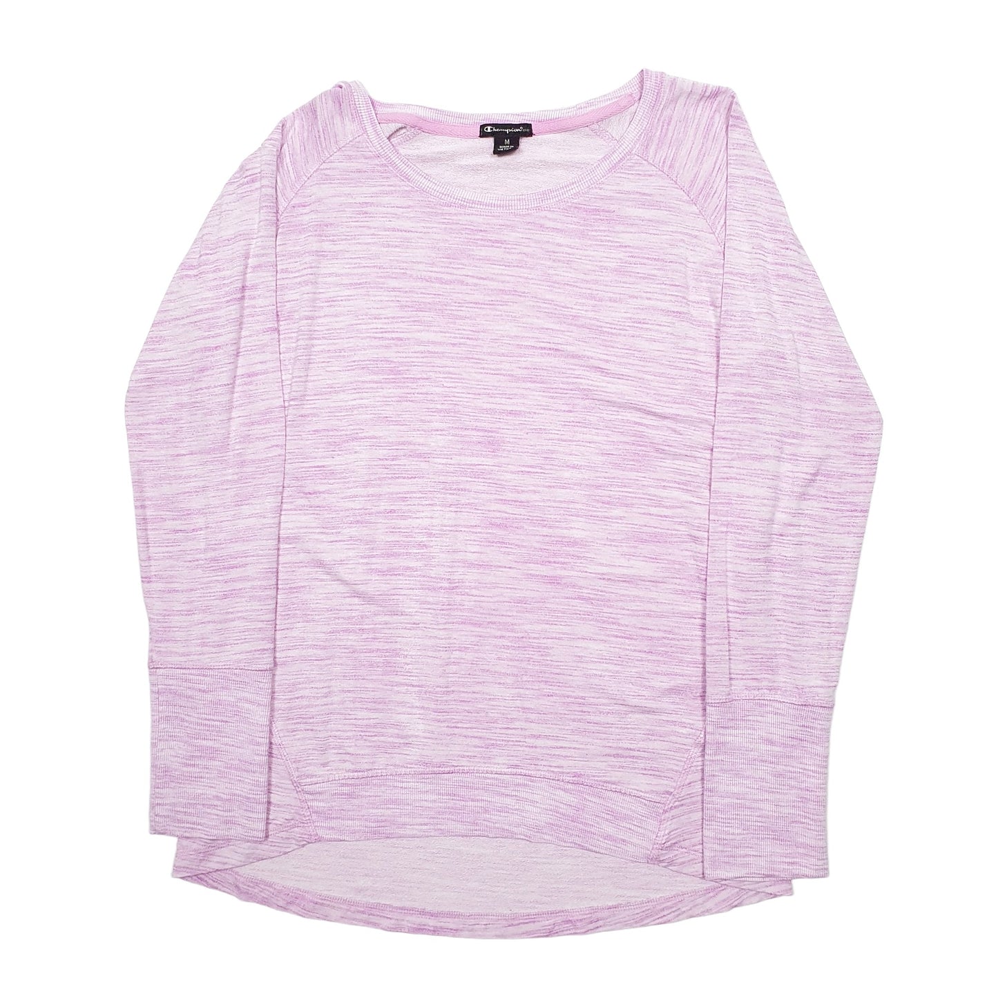 Womens Pink Champion  Long Sleeve T Shirt