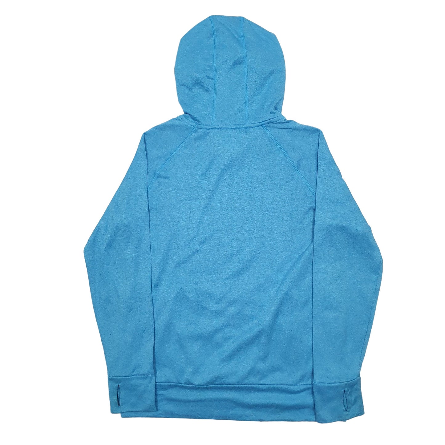 Womens Blue Adidas Climawarm Hoodie Jumper