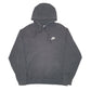 Mens Black Nike  Hoodie Jumper