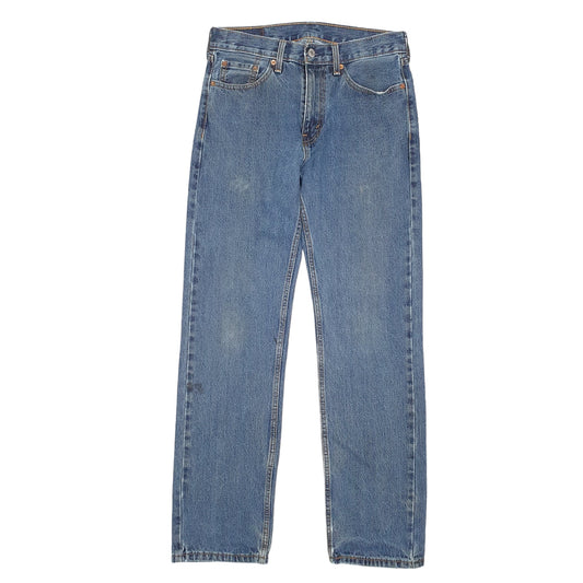 Mens Blue Levis  505 JeansW30 L32