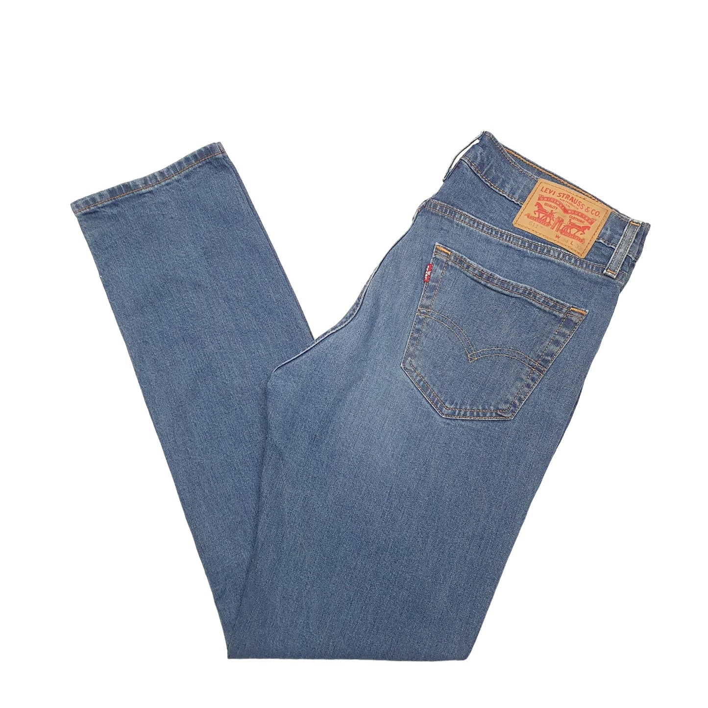 Mens Blue Levis  511 JeansW34 L32
